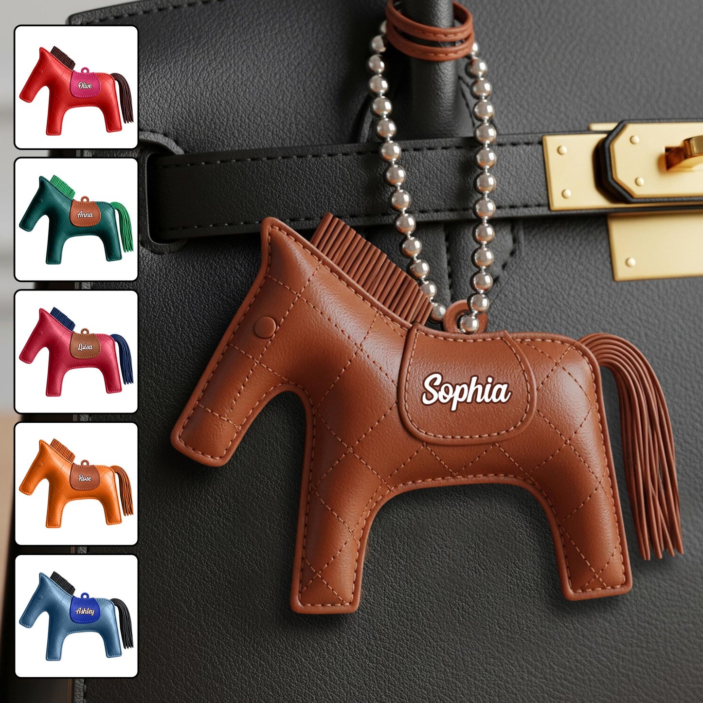 Rodeo Horse Gift - Personalized Horse Car Ornament
