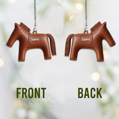 Rodeo Horse Gift - Personalized Horse Car Ornament