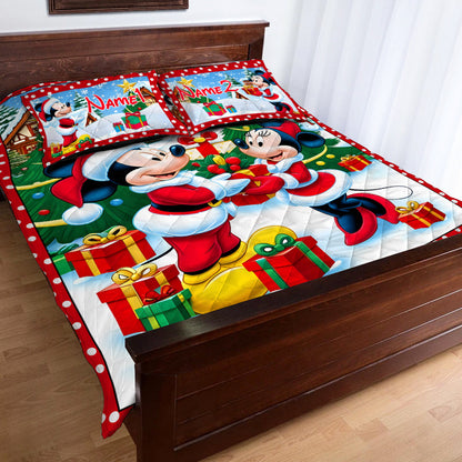 You And Me We Got This - Personalized Mouse Quilt Set
