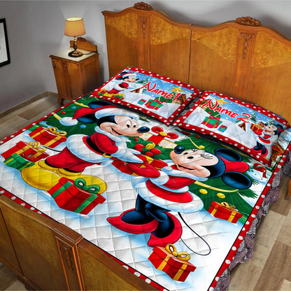 You And Me We Got This - Personalized Mouse Quilt Set