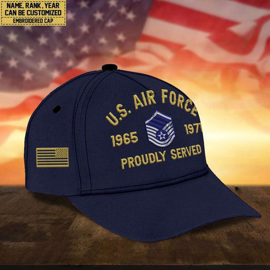 Proudly Served - Personalized Veteran Classic Cap