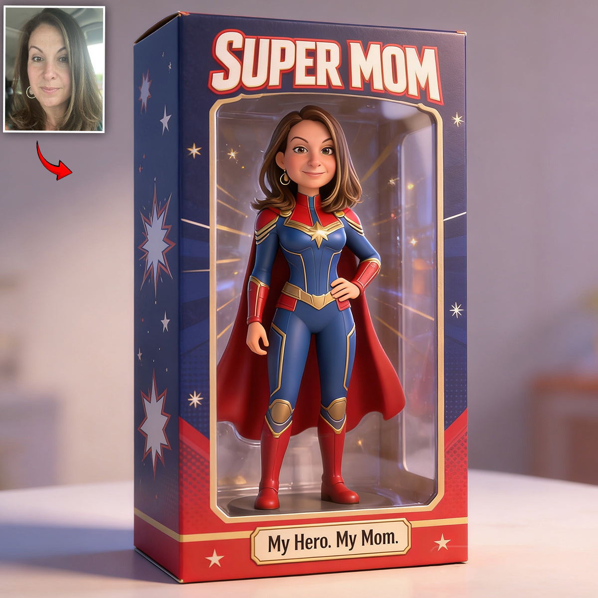 Custom Any Photo - Personalized Mother Custom Shaped Acrylic Plaque