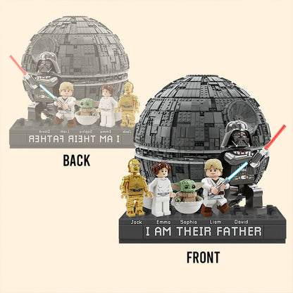 I Am Their Father - Personalized The Force Custom Shaped Acrylic Plaque