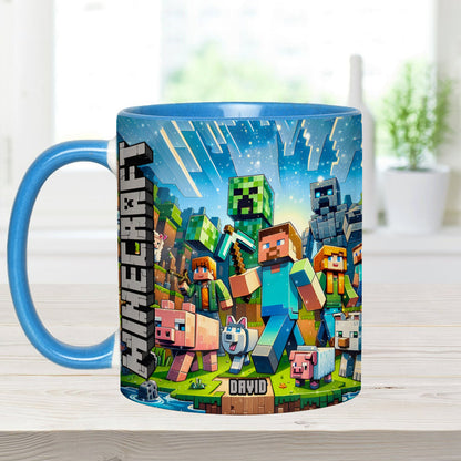 My Favorite - Personalized Block World Accent Mug