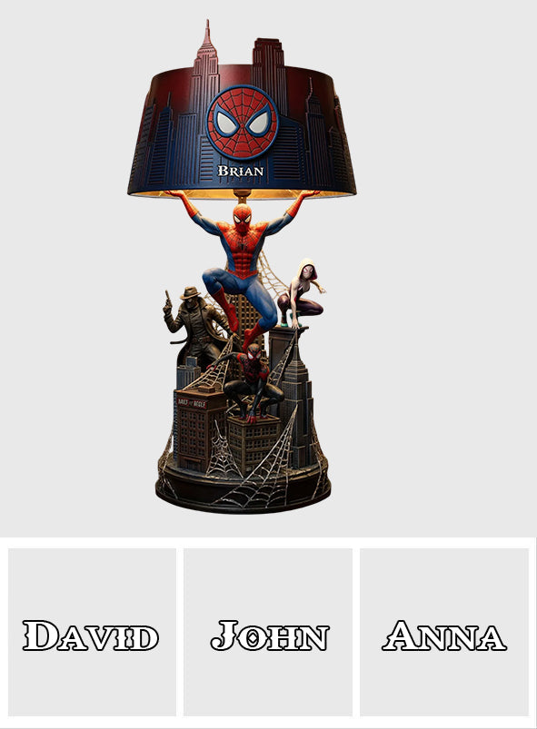 Save The World - Personalized Spider Acrylic LED Night Light