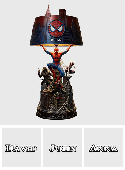Save The World - Personalized Spider Acrylic LED Night Light