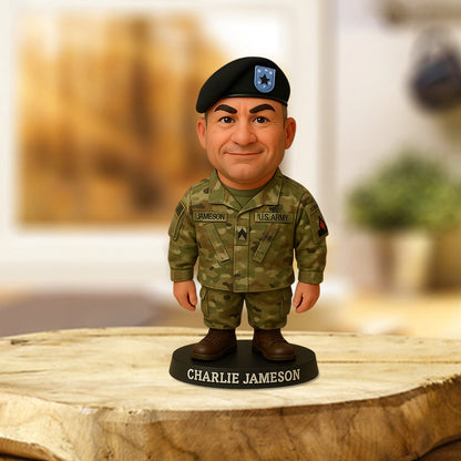 Proud Veterans - Personalized Veteran Custom Shaped Acrylic Plaque