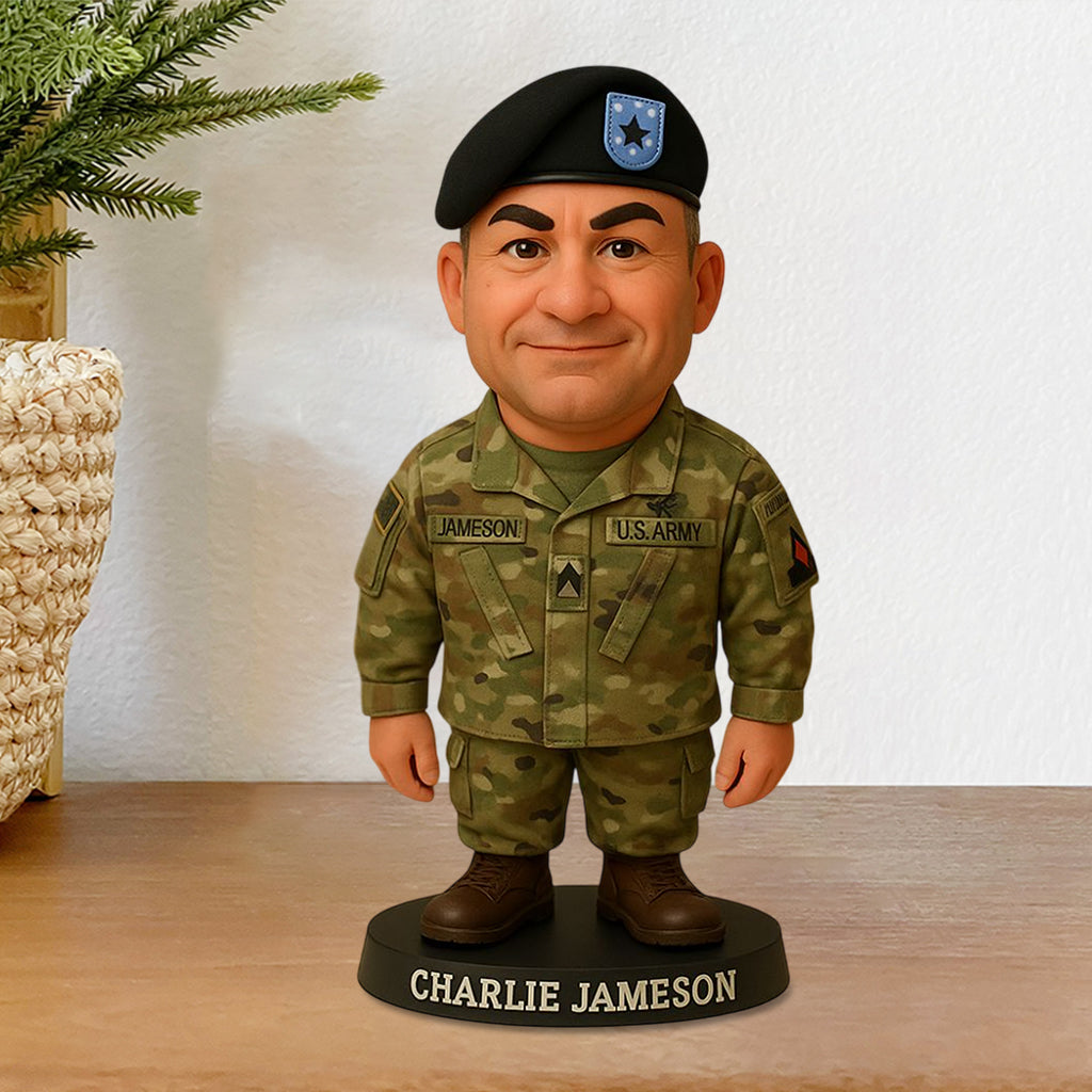 Proud Veterans - Personalized Veteran Custom Shaped Acrylic Plaque