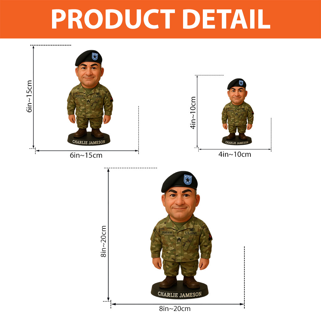 Proud Veterans - Personalized Veteran Custom Shaped Acrylic Plaque