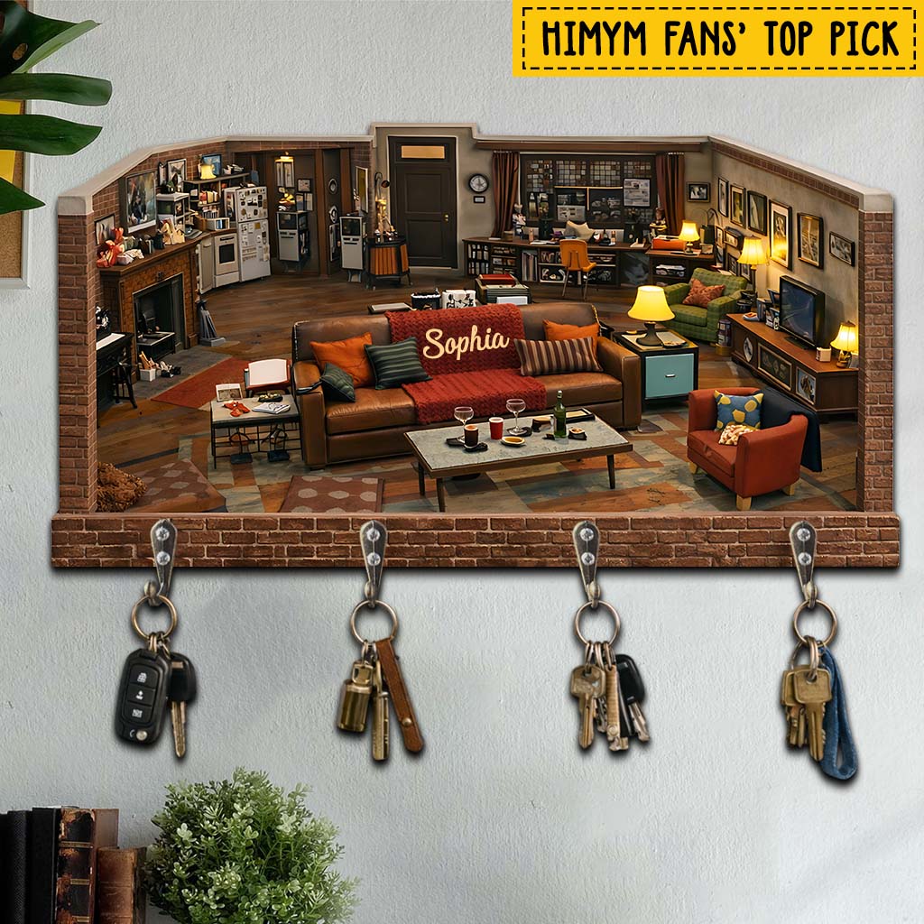 I Met Your Mother Fans's Gift - Personalized Custom Shaped Hanging Rack