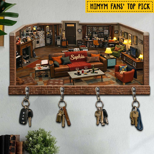 I Met Your Mother Fans's Gift - Personalized Custom Shaped Hanging Rack