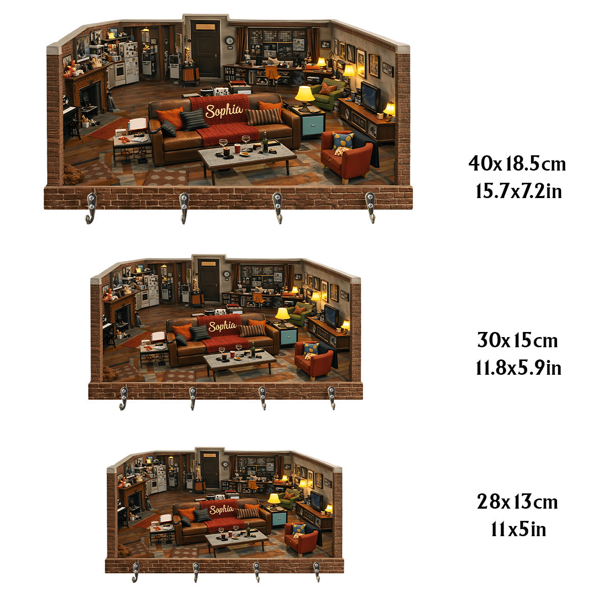 I Met Your Mother Fans's Gift - Personalized Custom Shaped Hanging Rack