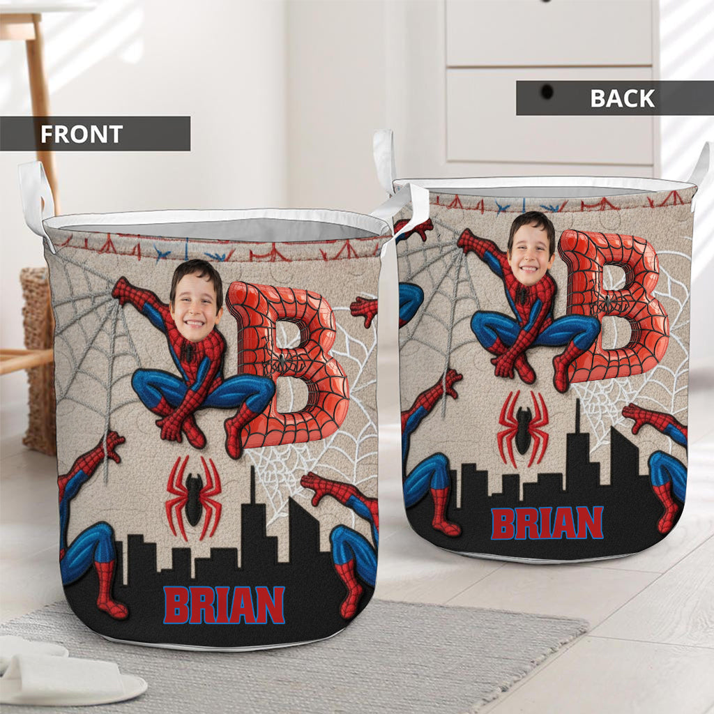Love Superhero - Personalized Spider Storage Basket