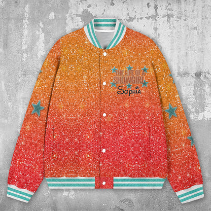 Magical Showgirl - Personalized Mouse Varsity Jacket