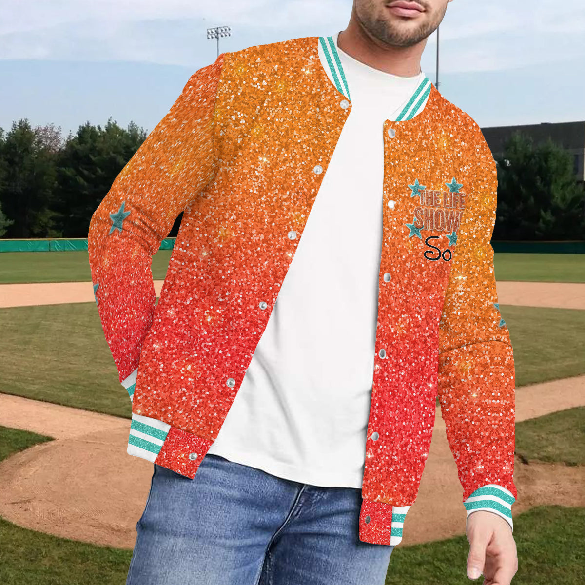 Magical Showgirl - Personalized Mouse Varsity Jacket