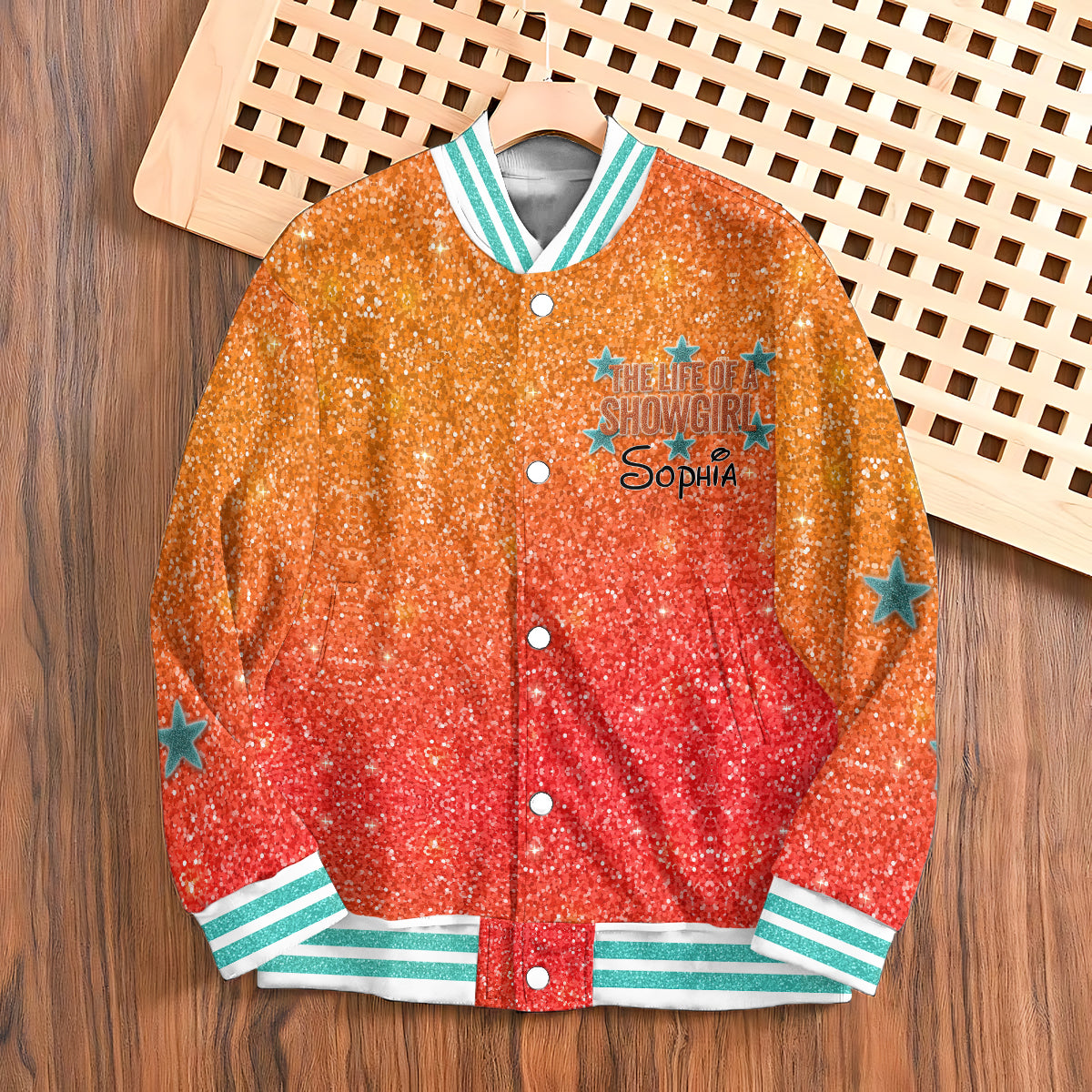 Magical Showgirl - Personalized Mouse Varsity Jacket