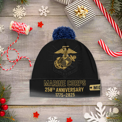 250th Anniversary - Personalized Veteran Beanie Hat