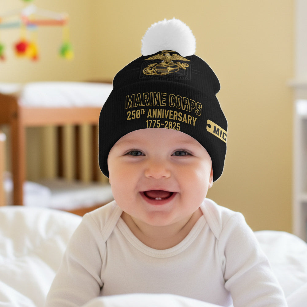 250th Anniversary - Personalized Veteran Beanie Hat