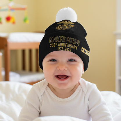 250th Anniversary - Personalized Veteran Beanie Hat