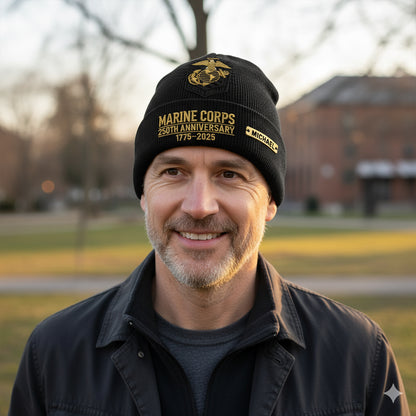 250th Anniversary - Personalized Veteran Beanie Hat