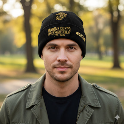 250th Anniversary - Personalized Veteran Beanie Hat