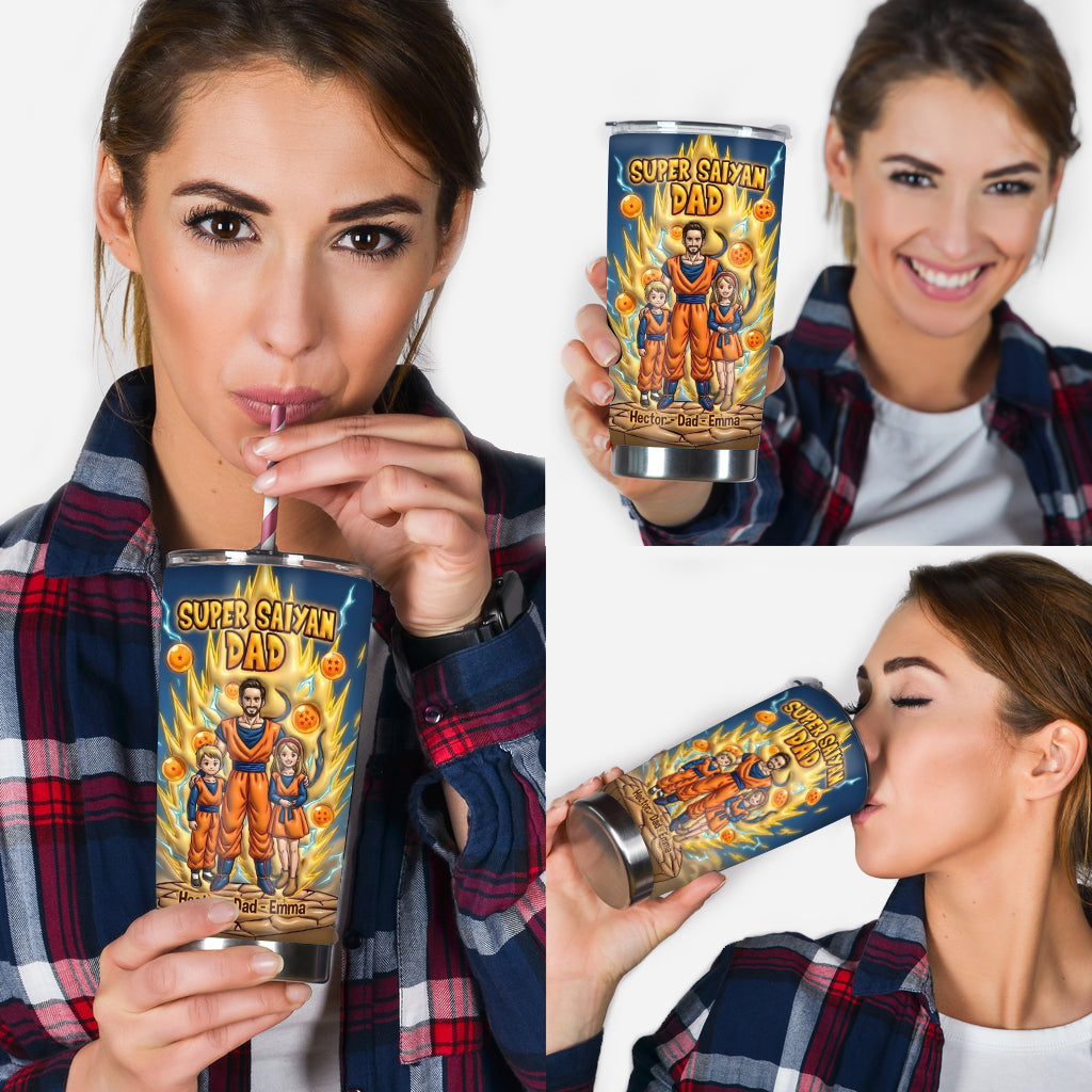 Anime Dad - Personalized Seven Balls Tumbler