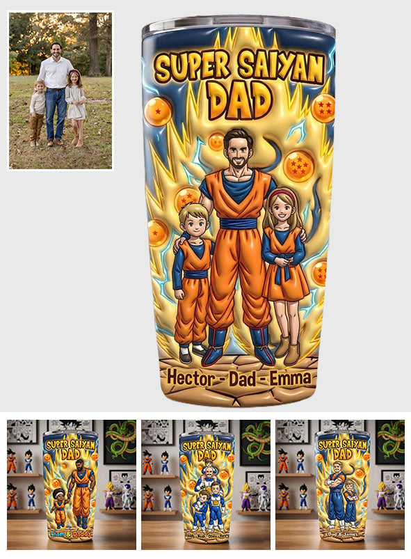 Anime Dad - Personalized Seven Balls Tumbler