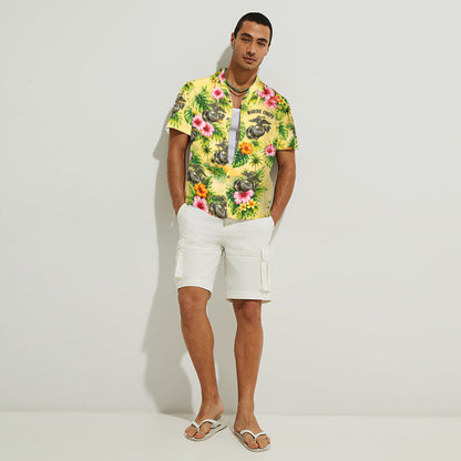 Proud Veteran - Personalized Veteran Hawaiian Shirt