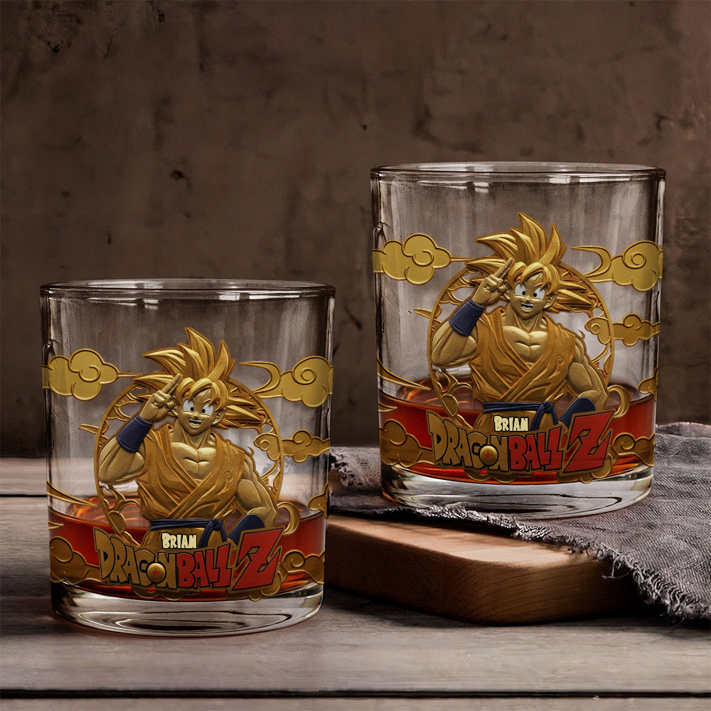 The Seven Balls - Personalized Seven Balls Whiskey Glass