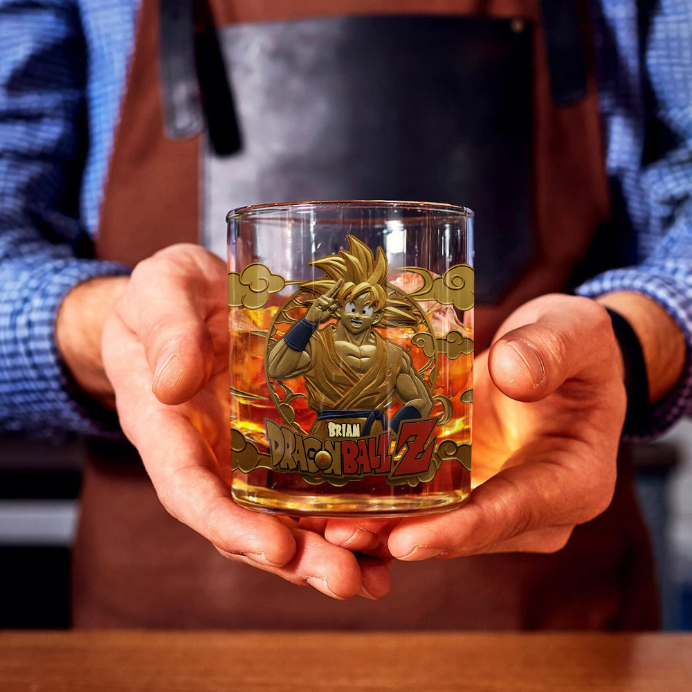 The Seven Balls - Personalized Seven Balls Whiskey Glass