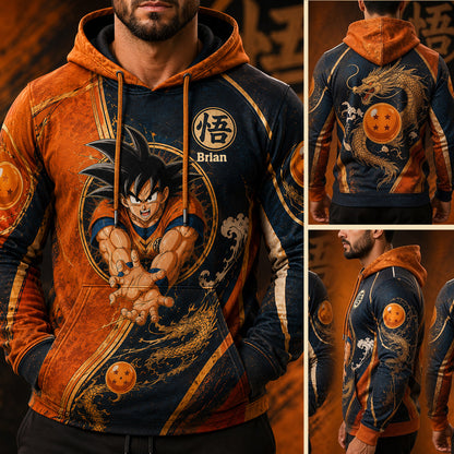 The Strongest - Personalized Seven Balls All Over Shirt