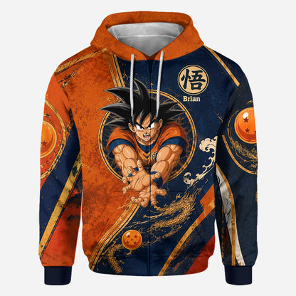 The Strongest - Personalized Seven Balls All Over Shirt