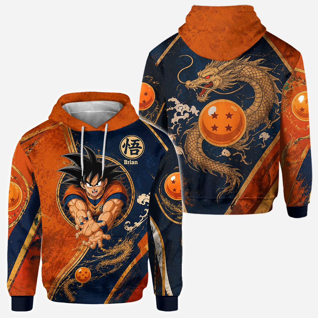 The Strongest - Personalized Seven Balls All Over Shirt