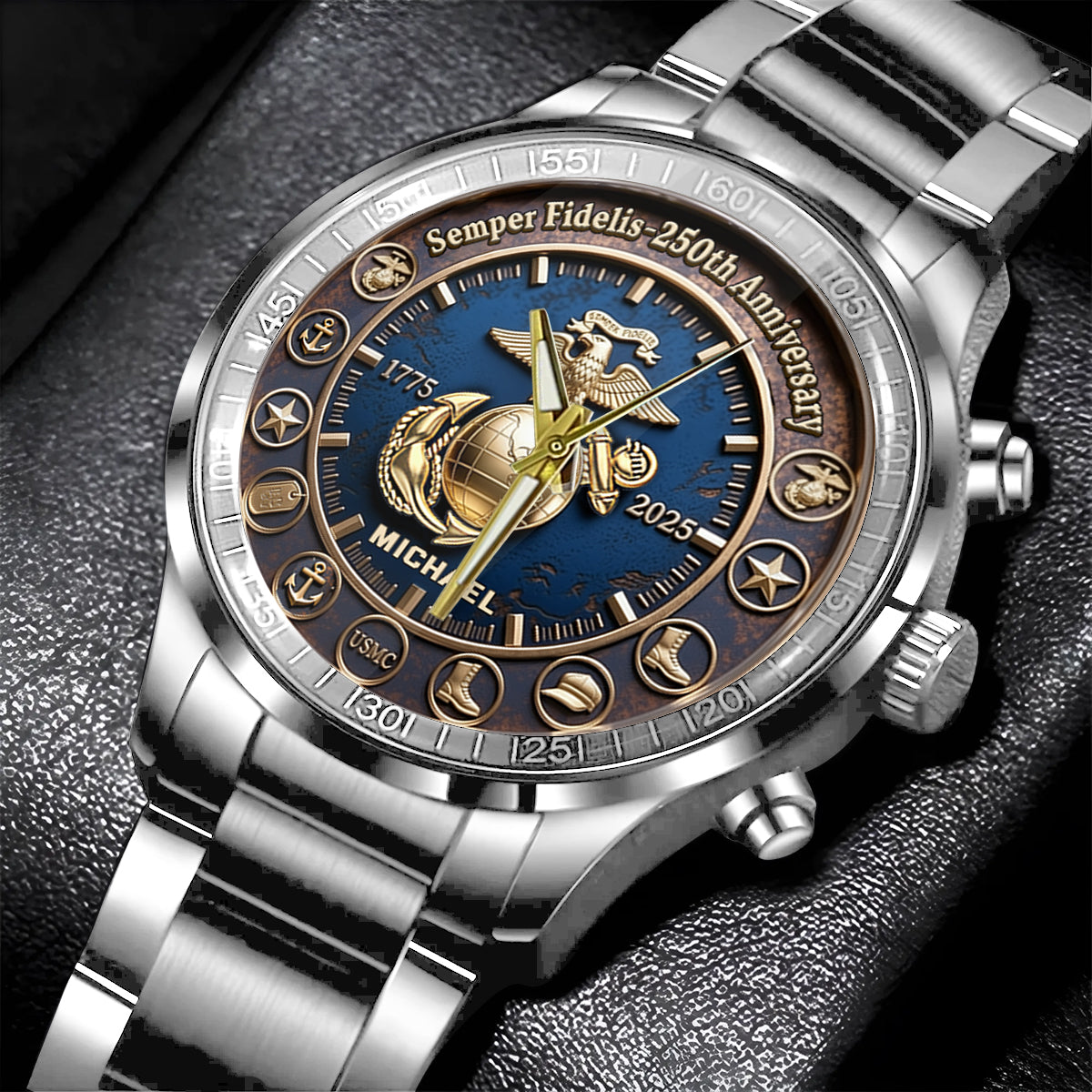 250th Anniversary - Personalized Veteran Hand Watch