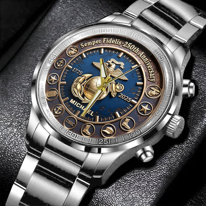 250th Anniversary - Personalized Veteran Hand Watch