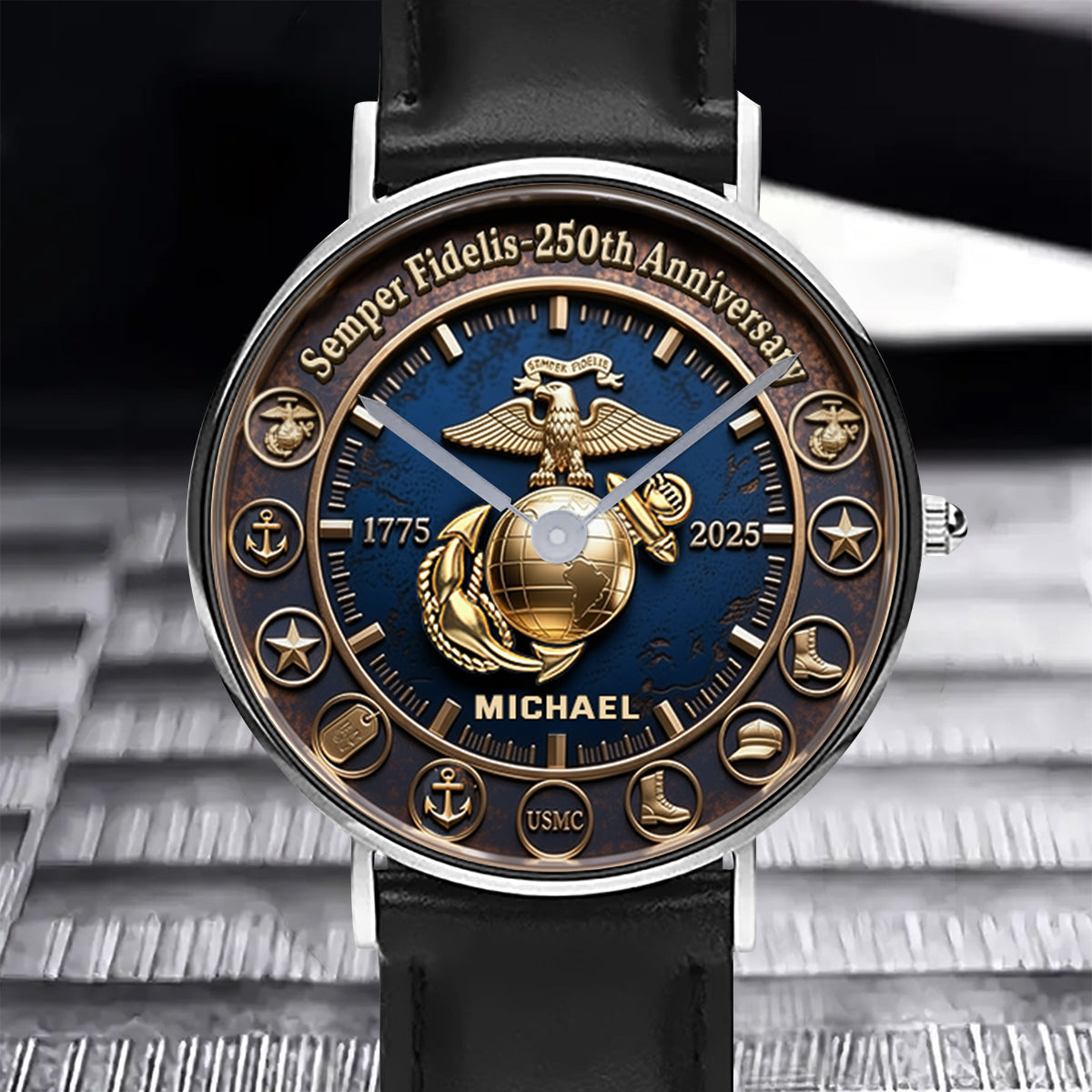250th Anniversary - Personalized Veteran Hand Watch