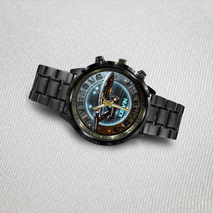 Live Long And Prosper - Personalized Star Fleet Hand Watch