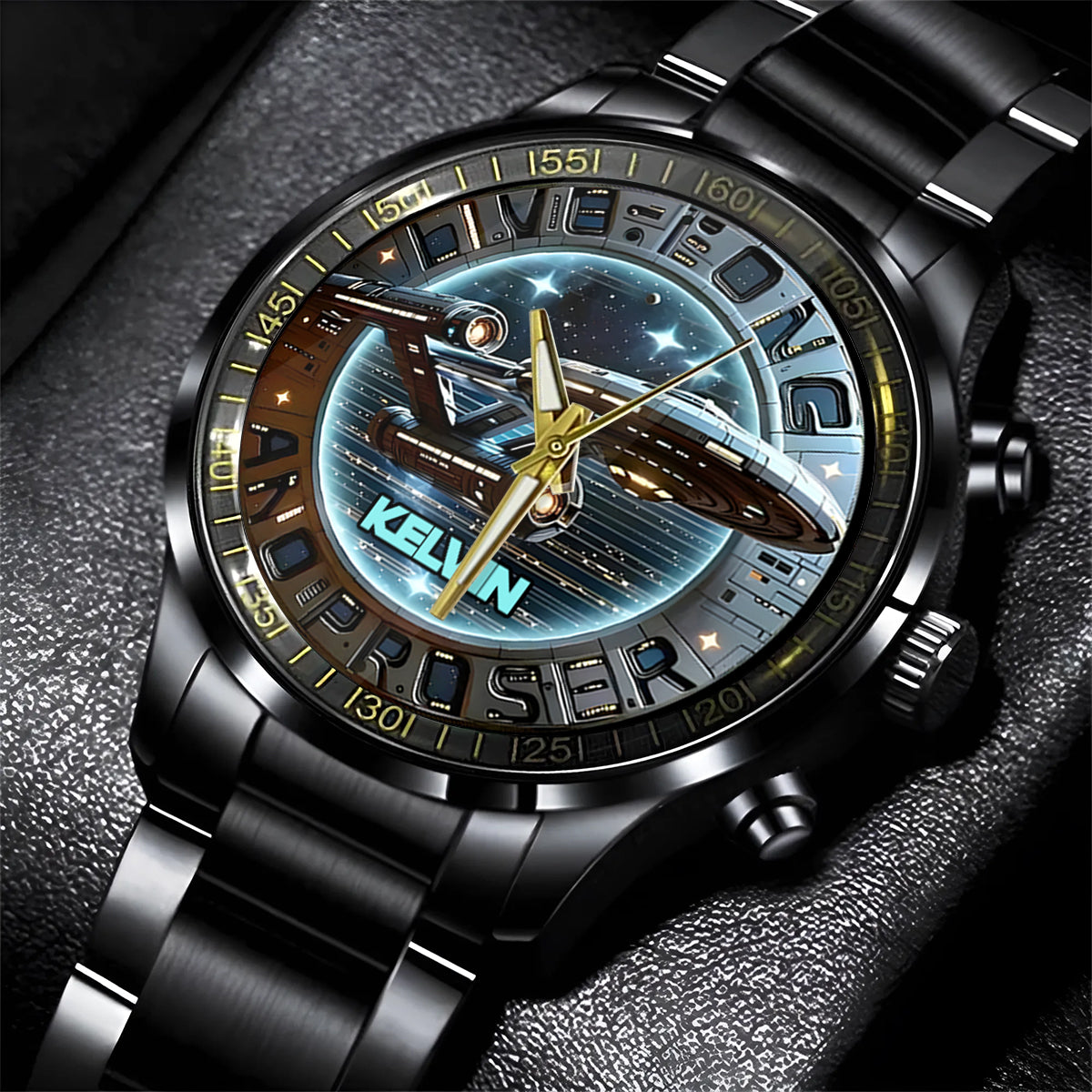 Live Long And Prosper - Personalized Star Fleet Hand Watch