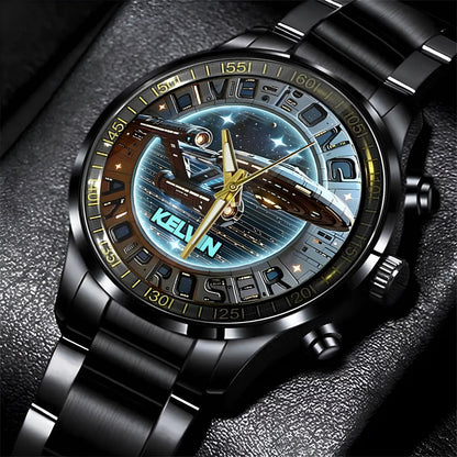 Live Long And Prosper - Personalized Star Fleet Hand Watch