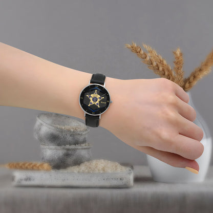 To Serve And Protect - Personalized Police Officer Hand Watch
