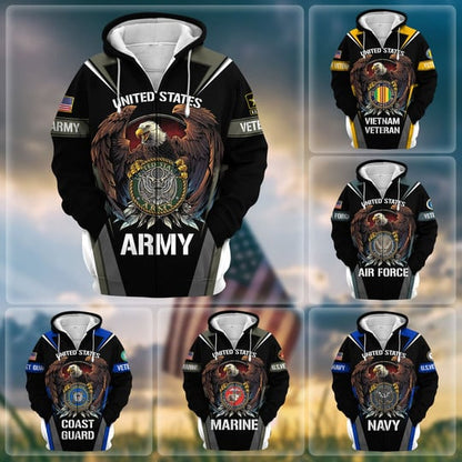 All Gave Some - Personalized Veteran All Over Shirt