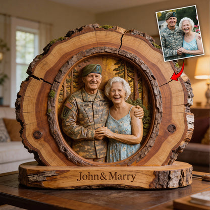 Couple Gift - Personalized Couple Custom Shaped Acrylic Plaque