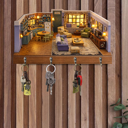 Friends Fans Gift - Personalized Custom Shaped Hanging Rack