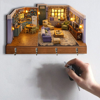 Friends Fans Gift - Personalized Custom Shaped Hanging Rack