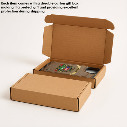 Proud Puerto Rico, Joannes Est Nomen Ejus - Personalized Expats Wallet Phone Case