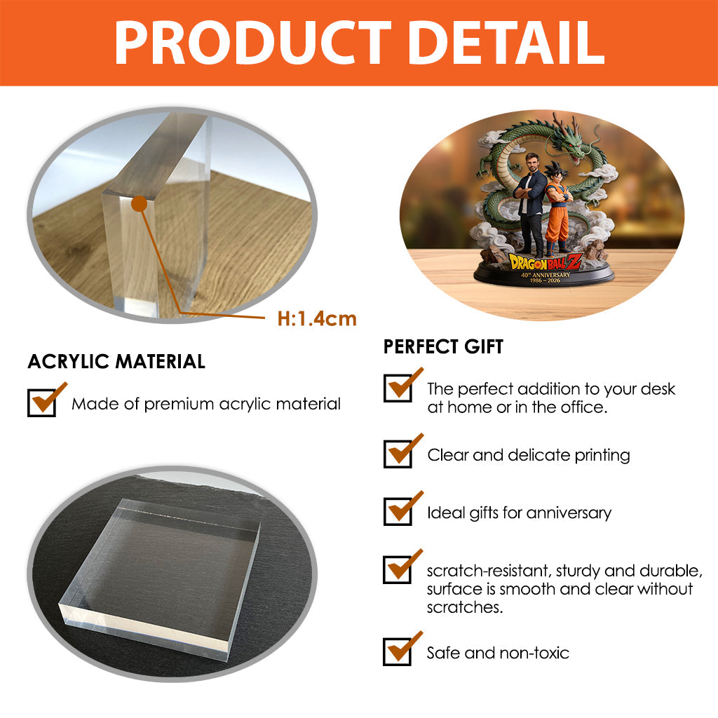 Strongest Warriors - Personalized Seven Balls Custom Shaped Acrylic Plaque