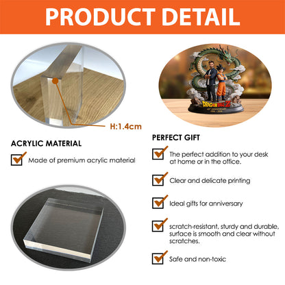 Strongest Warriors - Personalized Seven Balls Custom Shaped Acrylic Plaque