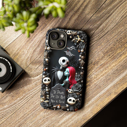 Til Death Do Us Part - Personalized Nightmare Full Print Phone Case