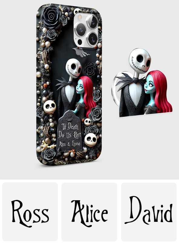 Til Death Do Us Part - Personalized Nightmare Full Print Phone Case