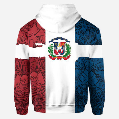 Dominican Republic, Dios, Patria, Libertad - Personalized Expats All Over Shirt